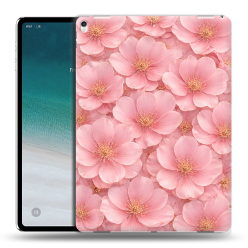 Силиконовый чехол на IPad Pro 12.9 (2018) с принтом женский
