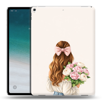 Силиконовый чехол на IPad Pro 12.9 (2018) с принтом женский Силиконовый чехол на IPad Pro 12.9 (2018) с принтом женский