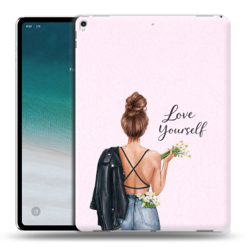 Силиконовый чехол на IPad Pro 12.9 (2018) с принтом женский Силиконовый чехол на IPad Pro 12.9 (2018) с принтом женский