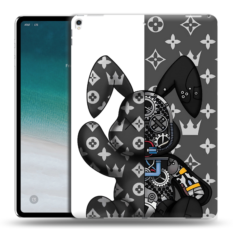 Силиконовый чехол на IPad Pro 12.9 (2018) с принтом Луи робот Силиконовый чехол на IPad Pro 12.9 (2018) с принтом Луи робот