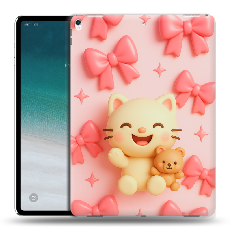 Силиконовый чехол на IPad Pro 12.9 (2018) с принтом для девочек Силиконовый чехол на IPad Pro 12.9 (2018) с принтом для девочек