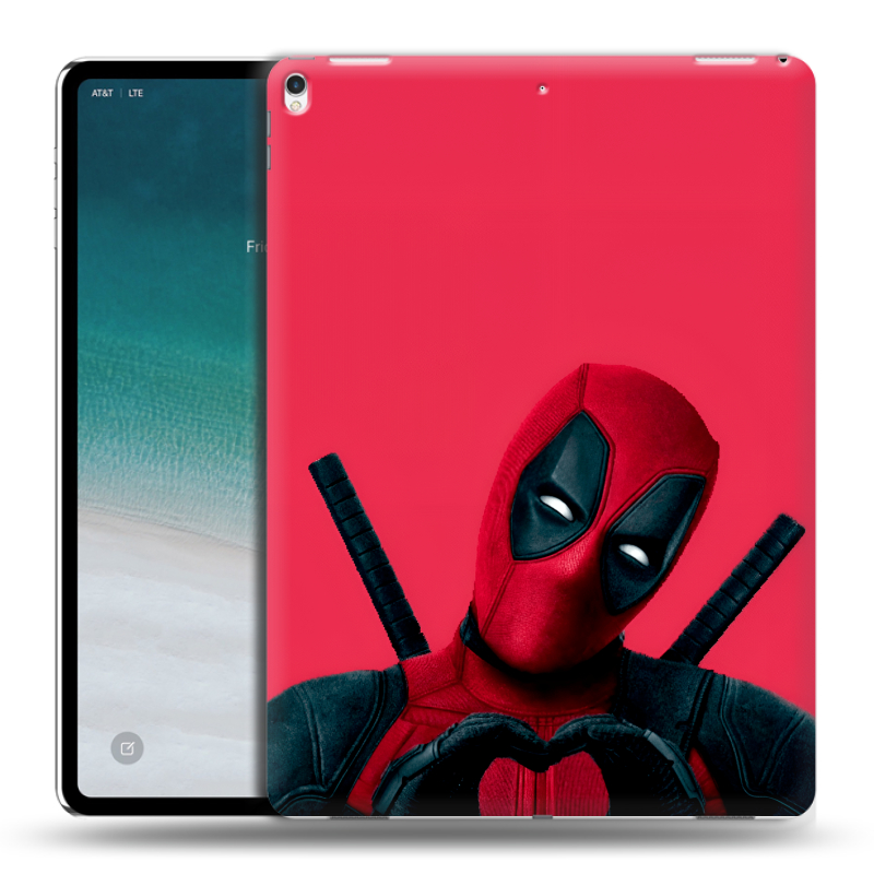 Силиконовый чехол на IPad Pro 12.9 (2018) с принтом Дедпул Deadpool Силиконовый чехол на IPad Pro 12.9 (2018) с принтом Дедпул Deadpool
