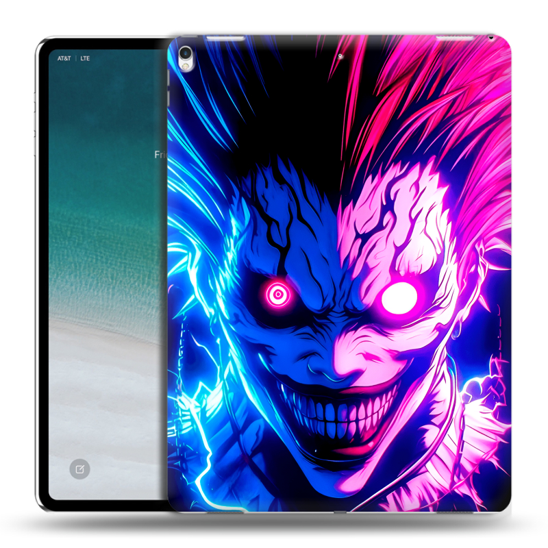 Силиконовый чехол на IPad Pro 12.9 (2018) с принтом Death note Тетрадь смерти Силиконовый чехол на IPad Pro 12.9 (2018) с принтом Death note Тетрадь смерти