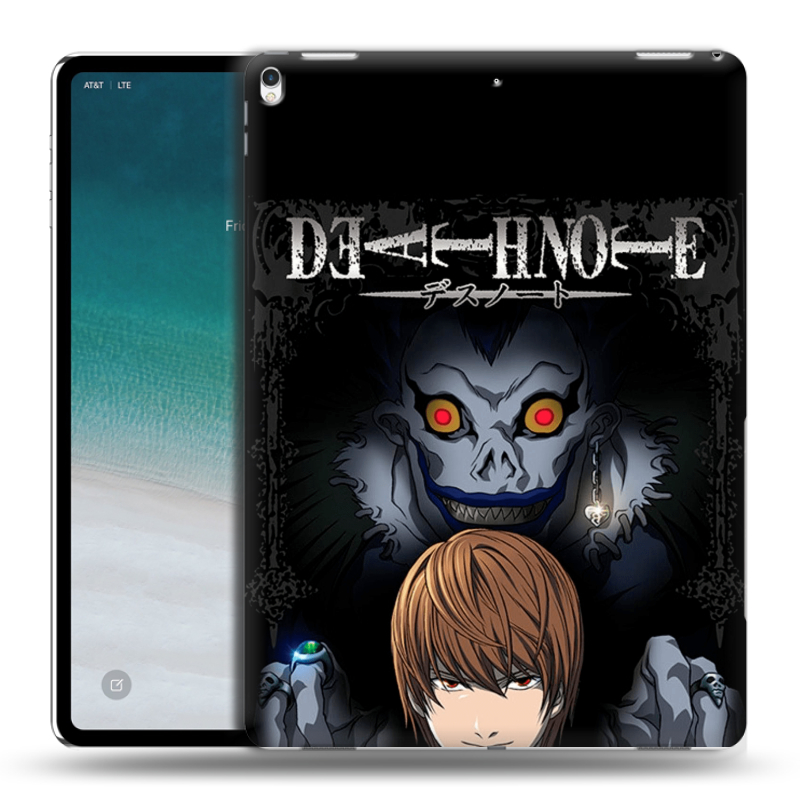 Силиконовый чехол на IPad Pro 12.9 (2018) с принтом Death note Тетрадь смерти Силиконовый чехол на IPad Pro 12.9 (2018) с принтом Death note Тетрадь смерти