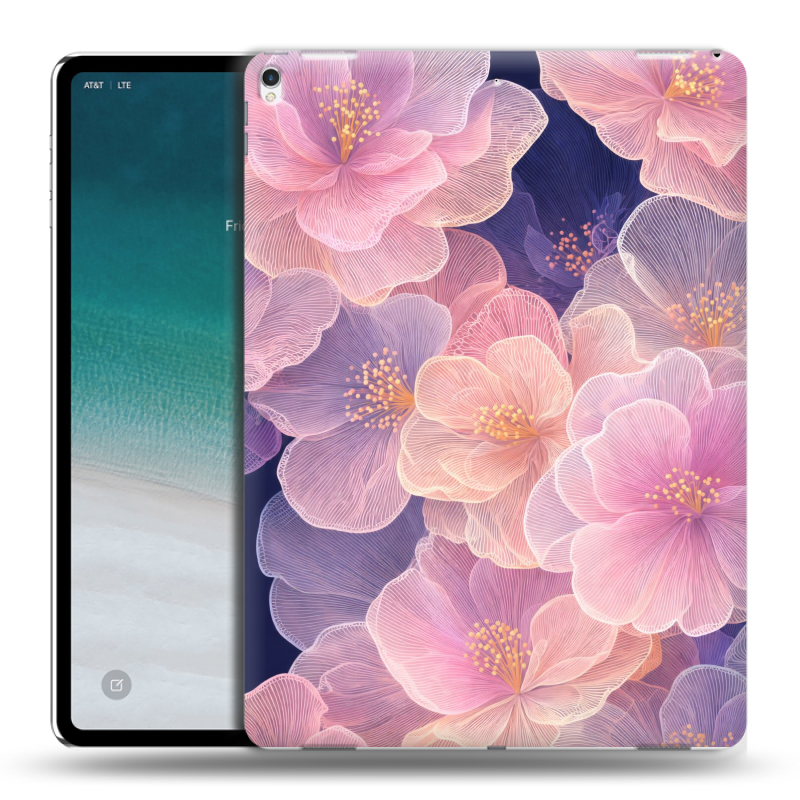 Силиконовый чехол на IPad Pro 12.9 (2018) с принтом женский Силиконовый чехол на IPad Pro 12.9 (2018) с принтом женский