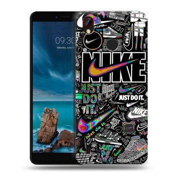 Силиконовый чехол на ZTE Blade A7 Vita с принтом Найк Силиконовый чехол на ZTE Blade A7 Vita с принтом Найк
