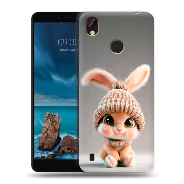 Силиконовый чехол на ZTE Blade A7 Vita с принтом Кролик Силиконовый чехол на ZTE Blade A7 Vita с принтом Кролик