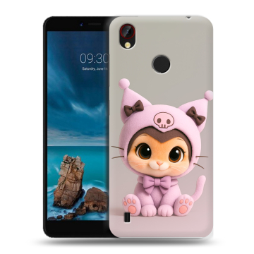 Силиконовый чехол на ZTE Blade A7 Vita с принтом Куроми Kuromi 
