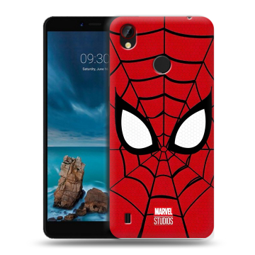 Силиконовый чехол на ZTE Blade A7 Vita с принтом человек паук spiderman Силиконовый чехол на ZTE Blade A7 Vita с принтом человек паук spiderman