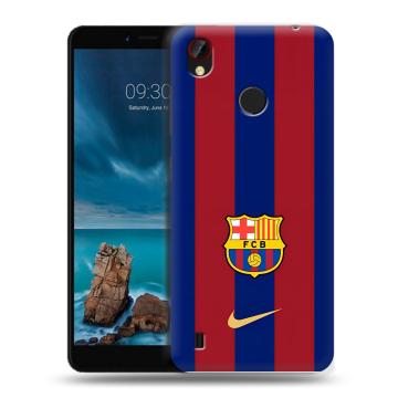 Силиконовый чехол на ZTE Blade A7 Vita с принтом Барселона Barcelona