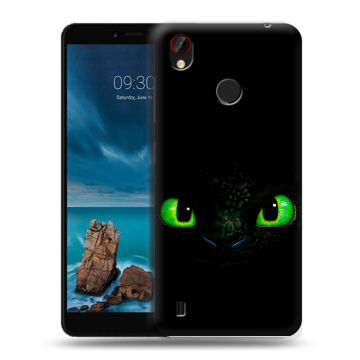 Силиконовый чехол на ZTE Blade A7 Vita с принтом Как приручить дракона