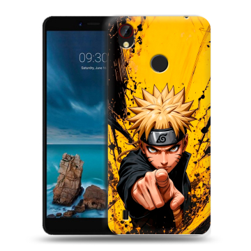 Силиконовый чехол на ZTE Blade A7 Vita с принтом Naruto Наруто