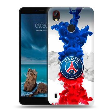 Силиконовый чехол на ZTE Blade A7 Vita с принтом PSG ПСЖ