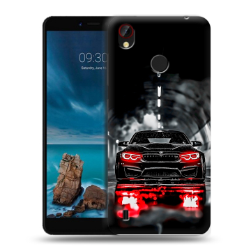 Силиконовый чехол на ZTE Blade A7 Vita с принтом BMW БМВ Силиконовый чехол на ZTE Blade A7 Vita с принтом BMW БМВ