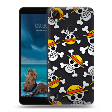 Силиконовый чехол на ZTE Blade A7 Vita с принтом One Piece Ван Пис