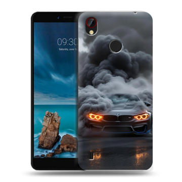 Силиконовый чехол на ZTE Blade A7 Vita с принтом BMW БМВ Силиконовый чехол на ZTE Blade A7 Vita с принтом BMW БМВ