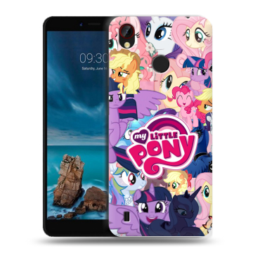 Силиконовый чехол на ZTE Blade A7 Vita с принтом My little pony Дружба чудо