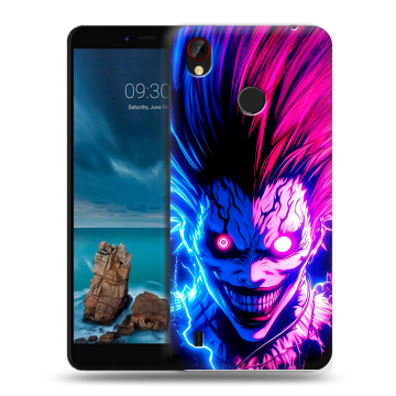Силиконовый чехол на ZTE Blade A7 Vita с принтом Death note Тетрадь смерти