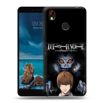 Силиконовый чехол на ZTE Blade A7 Vita с принтом Death note Тетрадь смерти