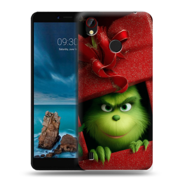 Силиконовый чехол на ZTE Blade A7 Vita с принтом Новый год