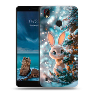 Силиконовый чехол на ZTE Blade A7 Vita с принтом Новый год