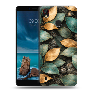 Силиконовый чехол на ZTE Blade A7 Vita с принтом женский
