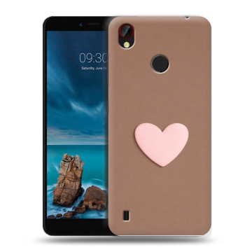 Силиконовый чехол на ZTE Blade A7 Vita с принтом женский