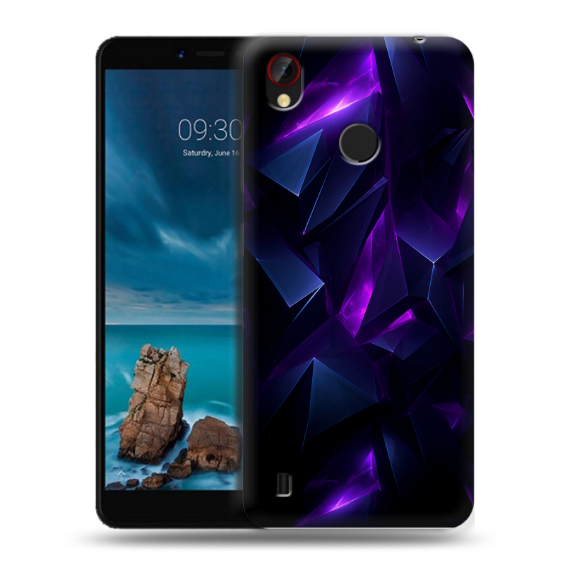 Силиконовый чехол на ZTE Blade A7 Vita с принтом Абстракиция Силиконовый чехол на ZTE Blade A7 Vita с принтом Абстракиция