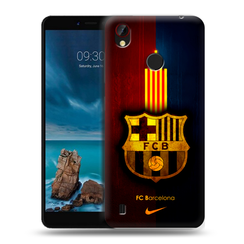 Силиконовый чехол на ZTE Blade A7 Vita с принтом Барселона Barcelona Силиконовый чехол на ZTE Blade A7 Vita с принтом Барселона Barcelona