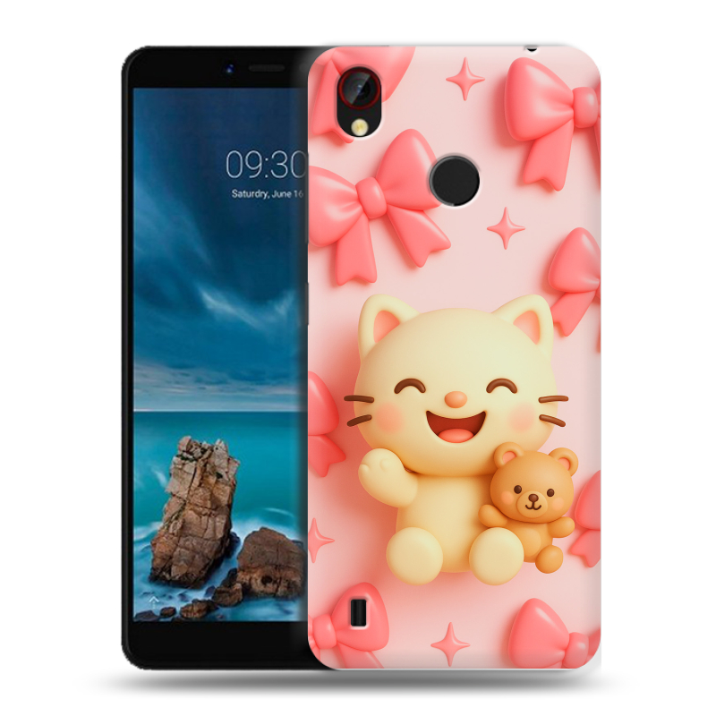 Силиконовый чехол на ZTE Blade A7 Vita с принтом для девочек Силиконовый чехол на ZTE Blade A7 Vita с принтом для девочек