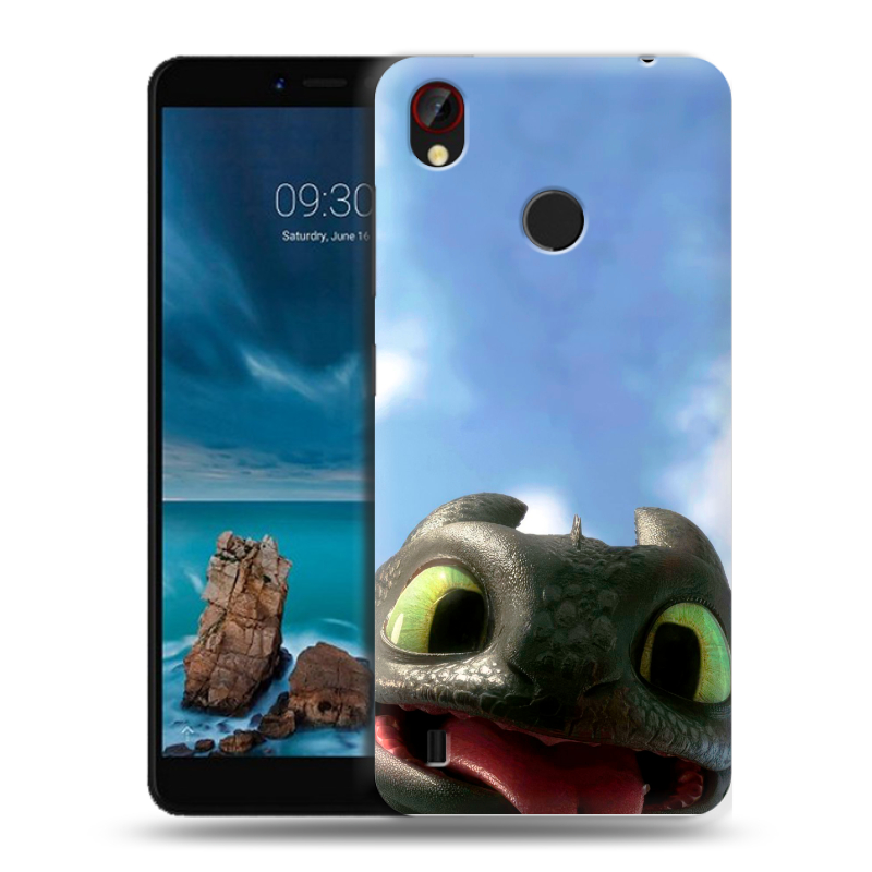 Силиконовый чехол на ZTE Blade A7 Vita с принтом Как приручить дракона Силиконовый чехол на ZTE Blade A7 Vita с принтом Как приручить дракона