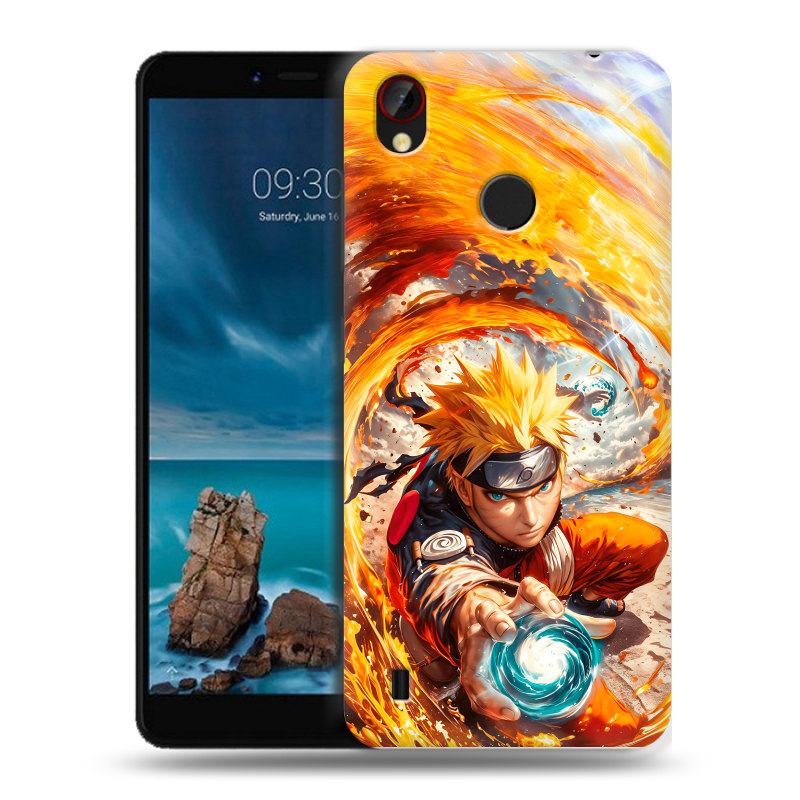 Силиконовый чехол на ZTE Blade A7 Vita с принтом Аниме Наруто Naruto Силиконовый чехол на ZTE Blade A7 Vita с принтом Аниме Наруто Naruto