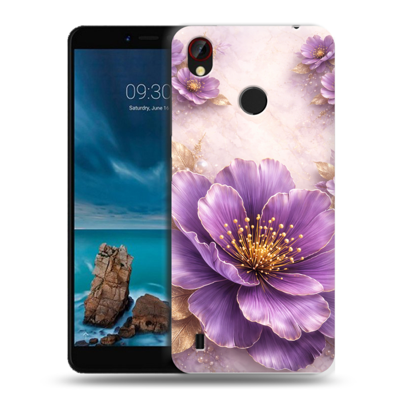 Силиконовый чехол на ZTE Blade A7 Vita с принтом женский Силиконовый чехол на ZTE Blade A7 Vita с принтом женский