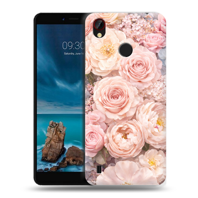 Силиконовый чехол на ZTE Blade A7 Vita с принтом женский Силиконовый чехол на ZTE Blade A7 Vita с принтом женский