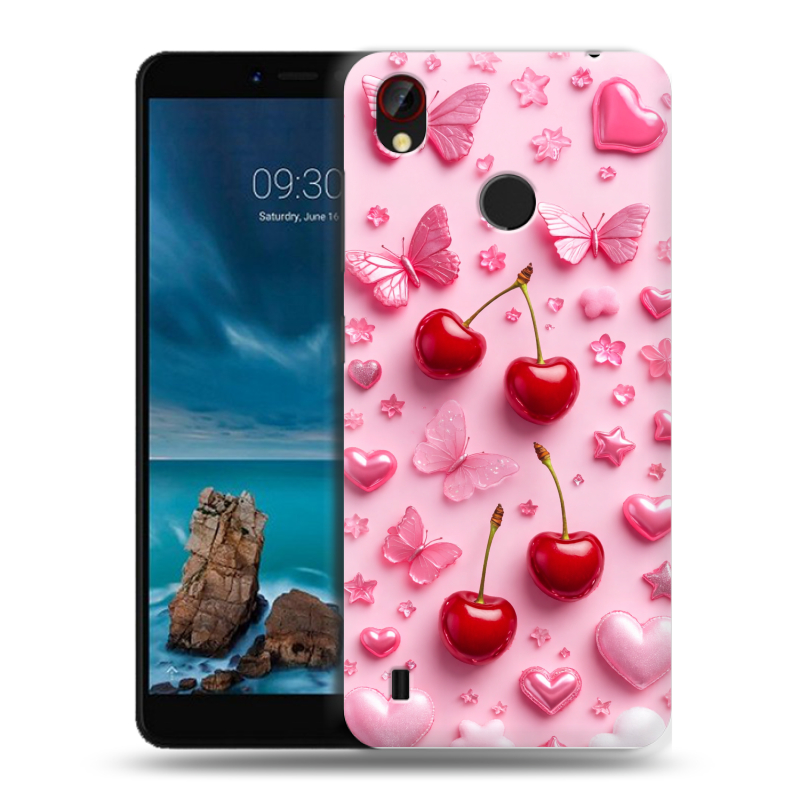 Силиконовый чехол на ZTE Blade A7 Vita с принтом для девочек Силиконовый чехол на ZTE Blade A7 Vita с принтом для девочек