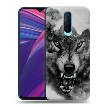 Силиконовый чехол на OPPO RX17 Pro с принтом Волк Силиконовый чехол на OPPO RX17 Pro с принтом Волк