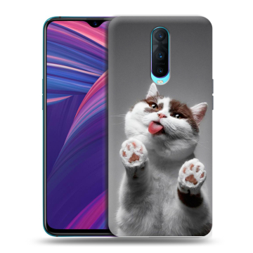Силиконовый чехол на OPPO RX17 Pro с принтом Коты Силиконовый чехол на OPPO RX17 Pro с принтом Коты
