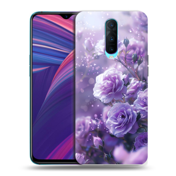 Силиконовый чехол на OPPO RX17 Pro с принтом Розы цветы Силиконовый чехол на OPPO RX17 Pro с принтом Розы цветы