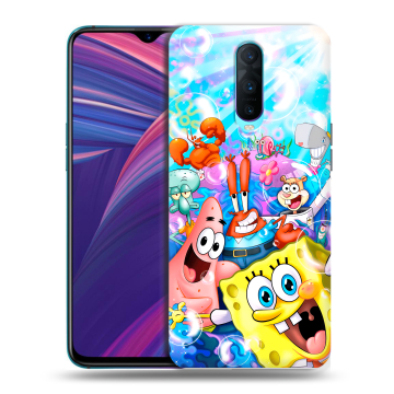 Силиконовый чехол на OPPO RX17 Pro с принтом спанчбоб спанч боб Силиконовый чехол на OPPO RX17 Pro с принтом спанчбоб спанч боб