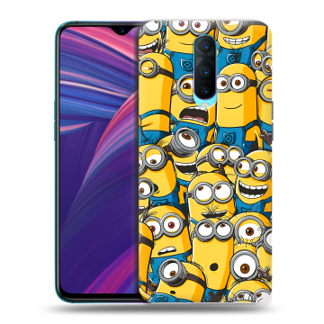 Силиконовый чехол на OPPO RX17 Pro с принтом Миньоны Силиконовый чехол на OPPO RX17 Pro с принтом Миньоны
