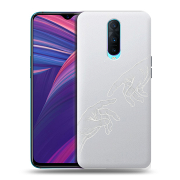 Силиконовый чехол на OPPO RX17 Pro с принтом Сотворение мира Силиконовый чехол на OPPO RX17 Pro с принтом Сотворение мира