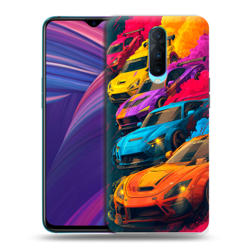 Силиконовый чехол на OPPO RX17 Pro с принтом Тачки Силиконовый чехол на OPPO RX17 Pro с принтом Тачки
