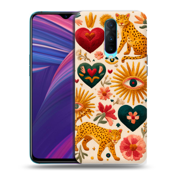 Силиконовый чехол на OPPO RX17 Pro с принтом Модный принт Силиконовый чехол на OPPO RX17 Pro с принтом Модный принт