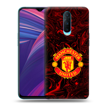 Силиконовый чехол на OPPO RX17 Pro с принтом Manchester United Силиконовый чехол на OPPO RX17 Pro с принтом Manchester United