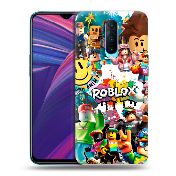 Силиконовый чехол на OPPO RX17 Pro с принтом Roblox Роблокс Силиконовый чехол на OPPO RX17 Pro с принтом Roblox Роблокс