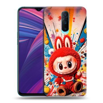 Силиконовый чехол на OPPO RX17 Pro с принтом Labubu Лабубу Силиконовый чехол на OPPO RX17 Pro с принтом Labubu Лабубу