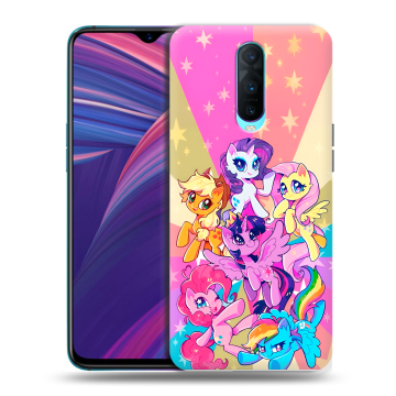 Силиконовый чехол на OPPO RX17 Pro с принтом My little pony Дружба чудо Силиконовый чехол на OPPO RX17 Pro с принтом My little pony Дружба чудо