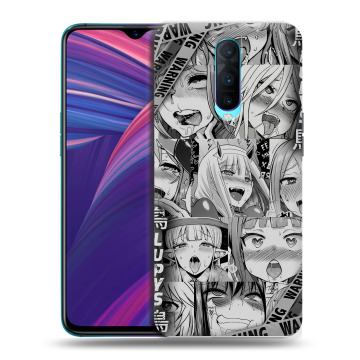 Силиконовый чехол на OPPO RX17 Pro с принтом Ahegao Ахегао Аниме Силиконовый чехол на OPPO RX17 Pro с принтом Ahegao Ахегао Аниме