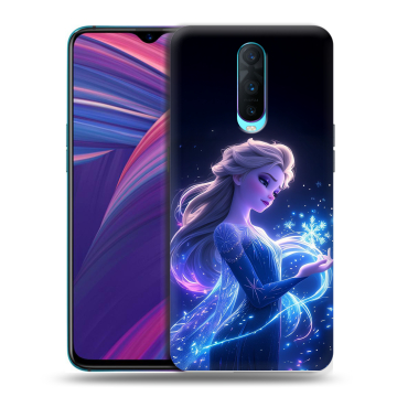Силиконовый чехол на OPPO RX17 Pro с принтом Холодное сердце Frozen Силиконовый чехол на OPPO RX17 Pro с принтом Холодное сердце Frozen