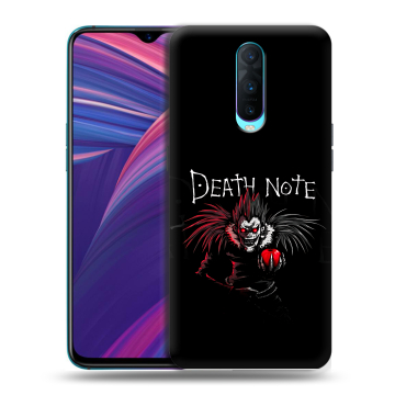 Силиконовый чехол на OPPO RX17 Pro с принтом Death note Тетрадь смерти Силиконовый чехол на OPPO RX17 Pro с принтом Death note Тетрадь смерти
